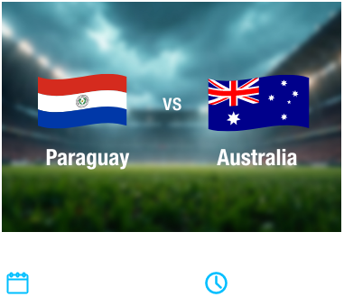 Partido 30 - Paraguay vs Australia